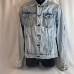 Brooklyn cloth ripped Jean jacket